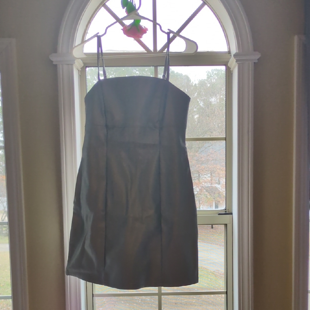 Elegant Gray Women's Dress